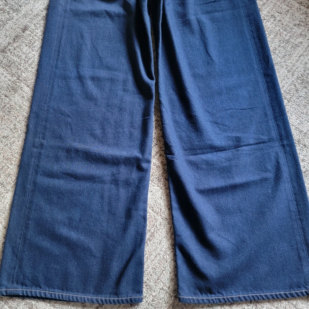 New Citizens of Humanity Petra Pleated Denim Trousers Wide Leg Jeans Size 28 - Picture 7 of 16